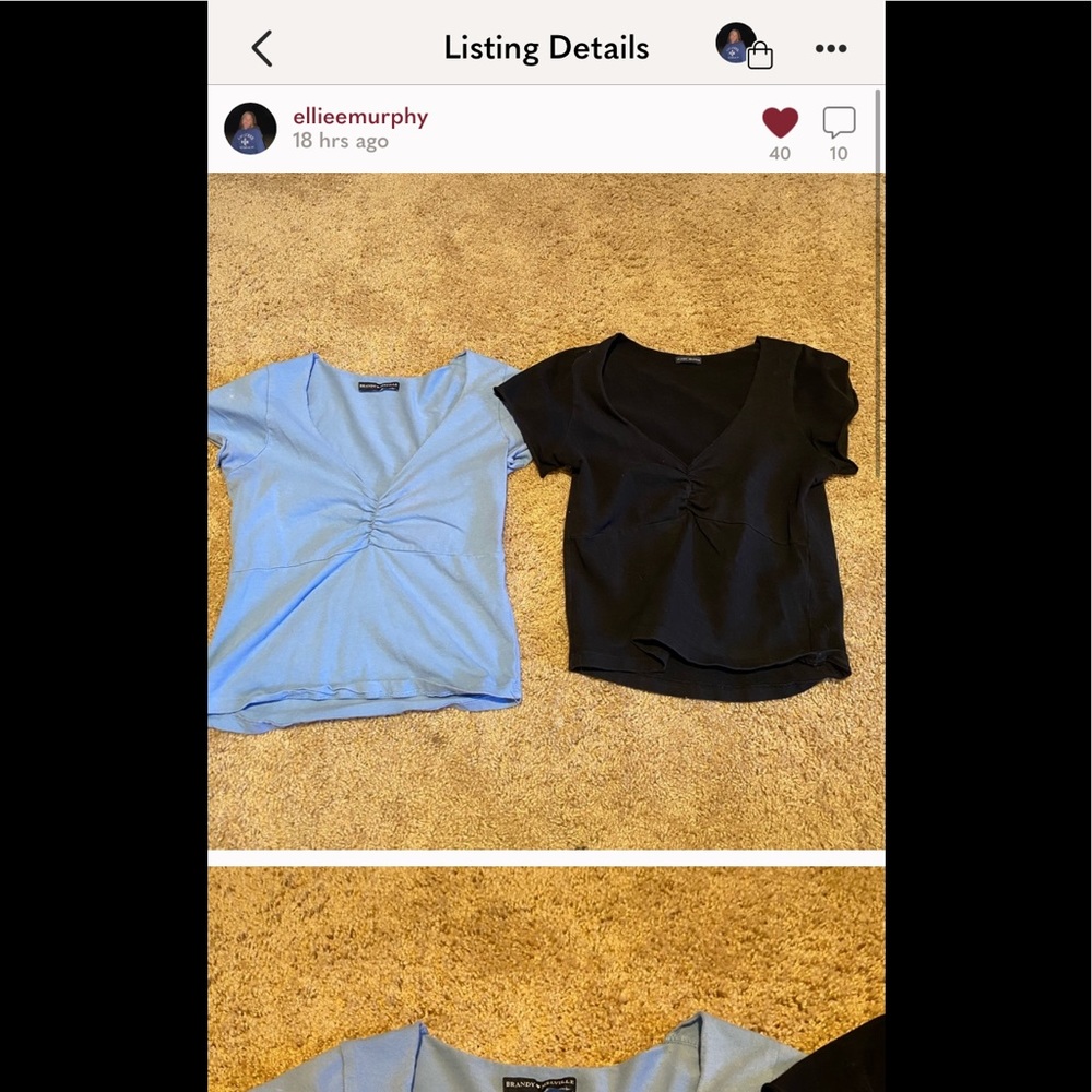 TWO GINA TOPS FOR $12